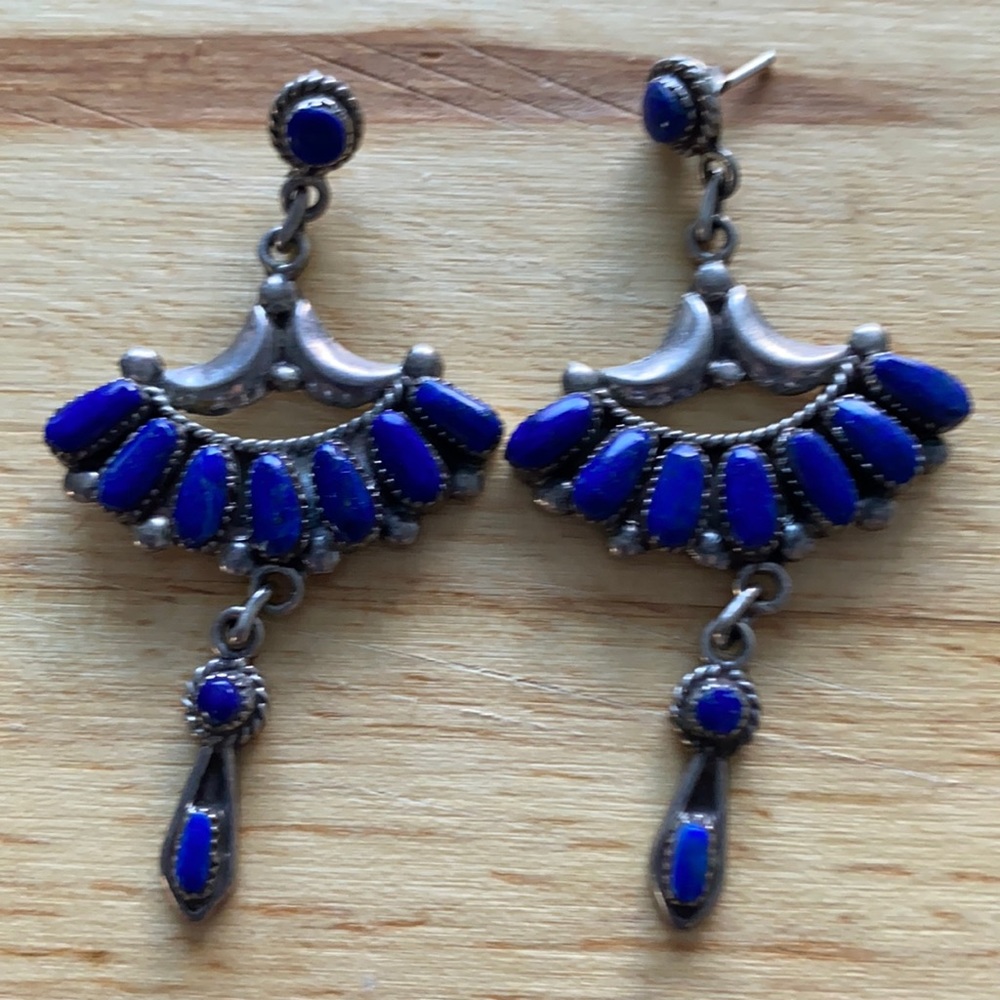 Lapis Earrings Southwest